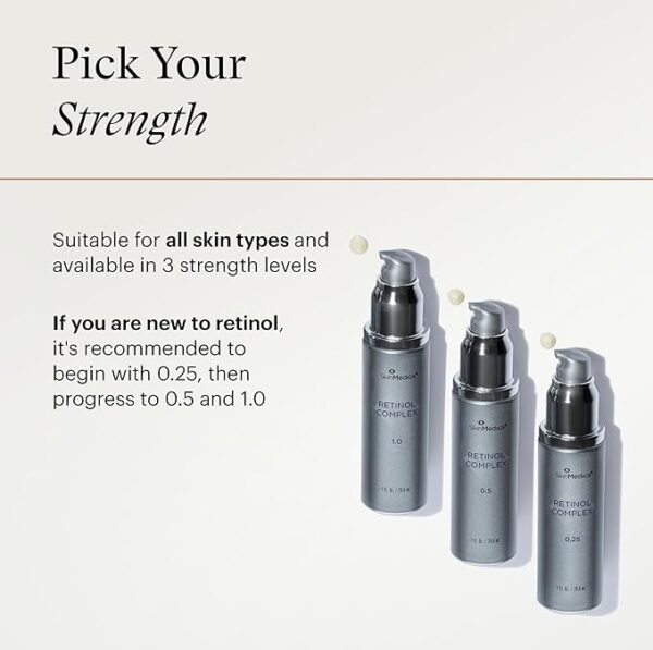 SkinMedica Retinol 1.0 Complex - Retinol Serum for Face, Age-Defying Advanced Retinol Cream That Renews Skin and Diminishes the Appearance of Fine Lines and Wrinkles, 1 Fl Oz - Image 8