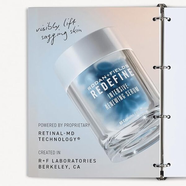 Rodan + Fields Redefine Intensive Renewing Serum | 60 Capsules | Retinol Night Serum for Skincare | Vitamin A | Reduces Appearance of Fine Lines - Image 4