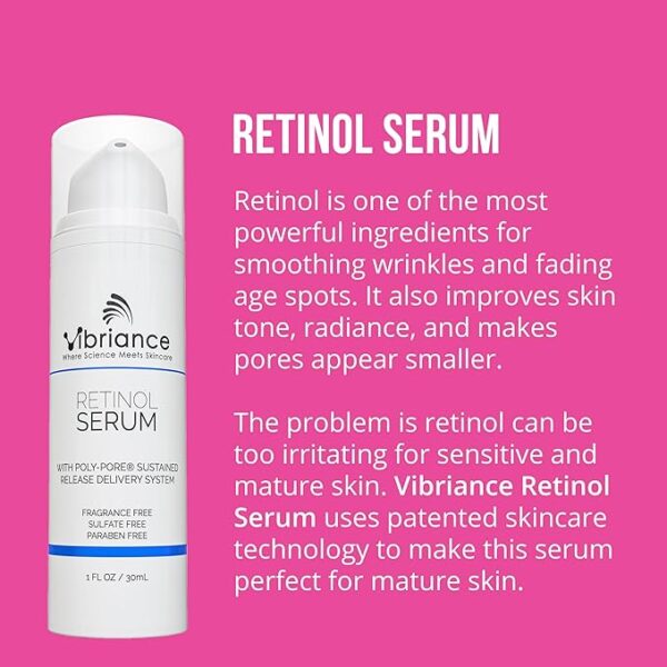 Vibriance Dynamic Duo Skincare Bundle | Super C Vitamin Serum, Retinol Skin Care Set - Age-Defying Night and Day Retinol and Vitamin C Serum for Face Routine Skincare Kit - Image 4