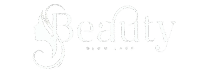 Skincare beauty logo featuring woman's face and brand name