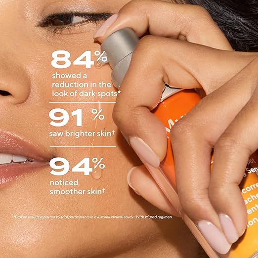 Murad Rapid Dark Spot Correcting Serum - Advanced Anti-Aging Formula with Patented Resorcinol Technology, Tranexamic and Glycolic Acids for Hyperpigmentation, Dark Spots and Dull Skin - 1 Fl Oz - Image 3