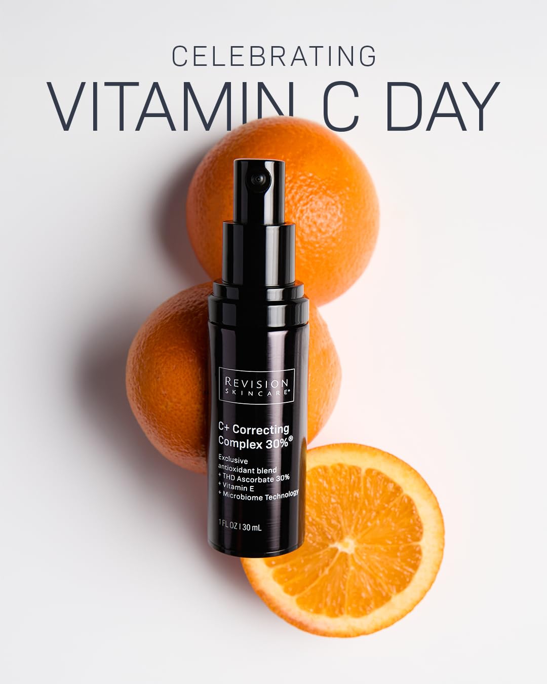 Revision Skincare C+ Correcting Complex 30%® Face Serum – Anti-Aging Antioxidant Blend with Vitamin C, Reduces Fine Lines & Wrinkles, Brightens & Firms Skin, Safe for Sensitive Skin - Image 3